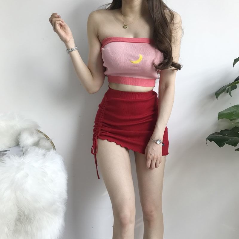 LIVIE - 鉛筆迷你裙