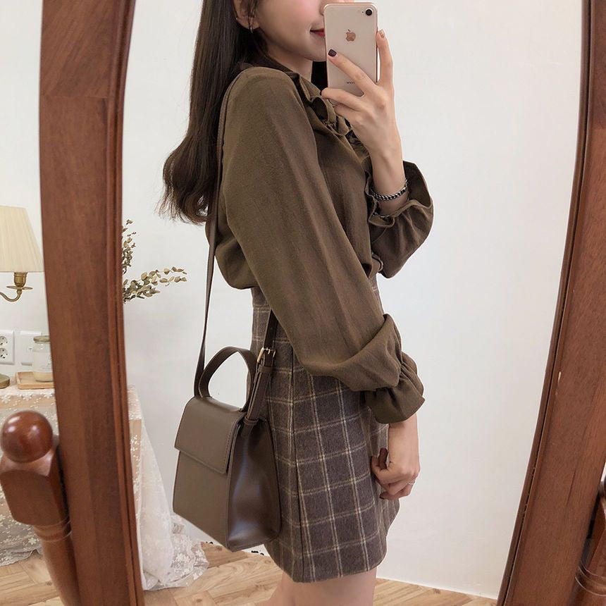 Mikiko - 皺摺娃娃領襯衫