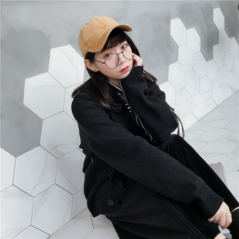 Frior - 純色牛仔棒球帽