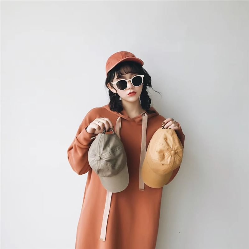 Frior - 純色牛仔棒球帽