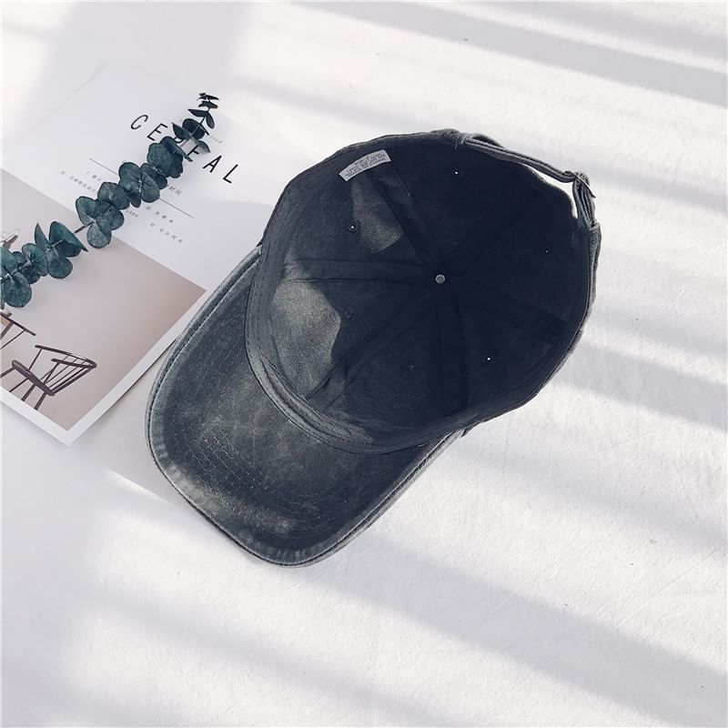 Frior - 純色牛仔棒球帽
