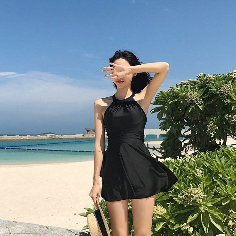 Sabbia - 純色掛脖泳裝