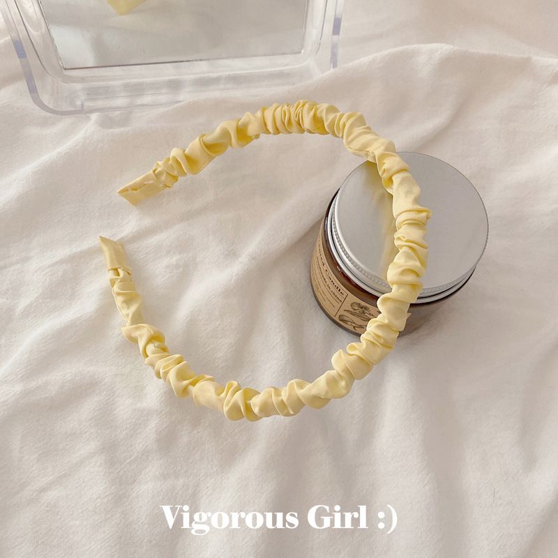 Kayochs - 皺褶布質髮箍