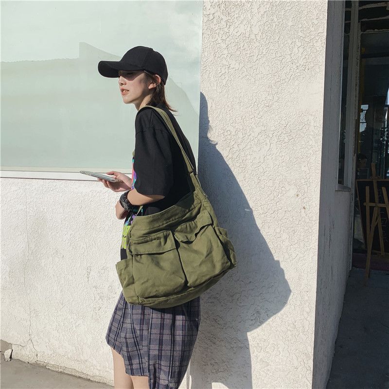 Bolso - 純色斜挎包