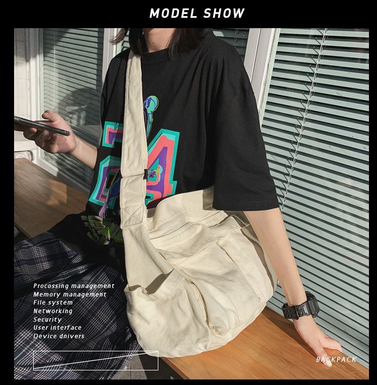 Bolso - 純色斜挎包