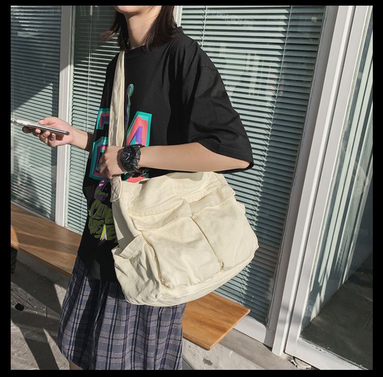 Bolso - 純色斜挎包