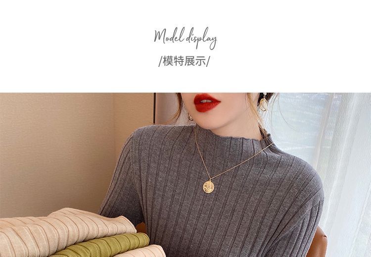Gwendolyn - 小高領毛衣