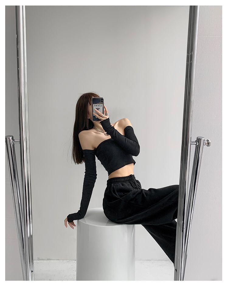 Shira - 抹胸上衣連袖套