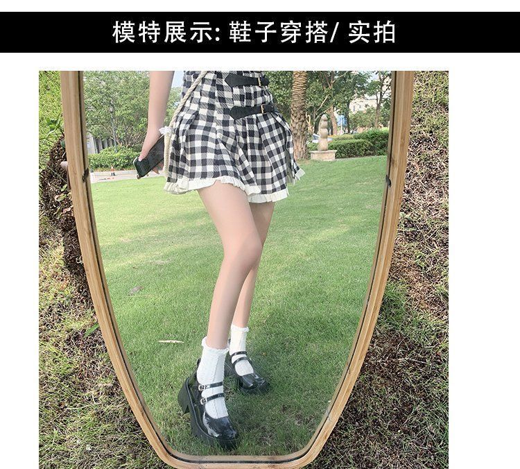 Bolitin - 厚底粗跟瑪麗珍鞋