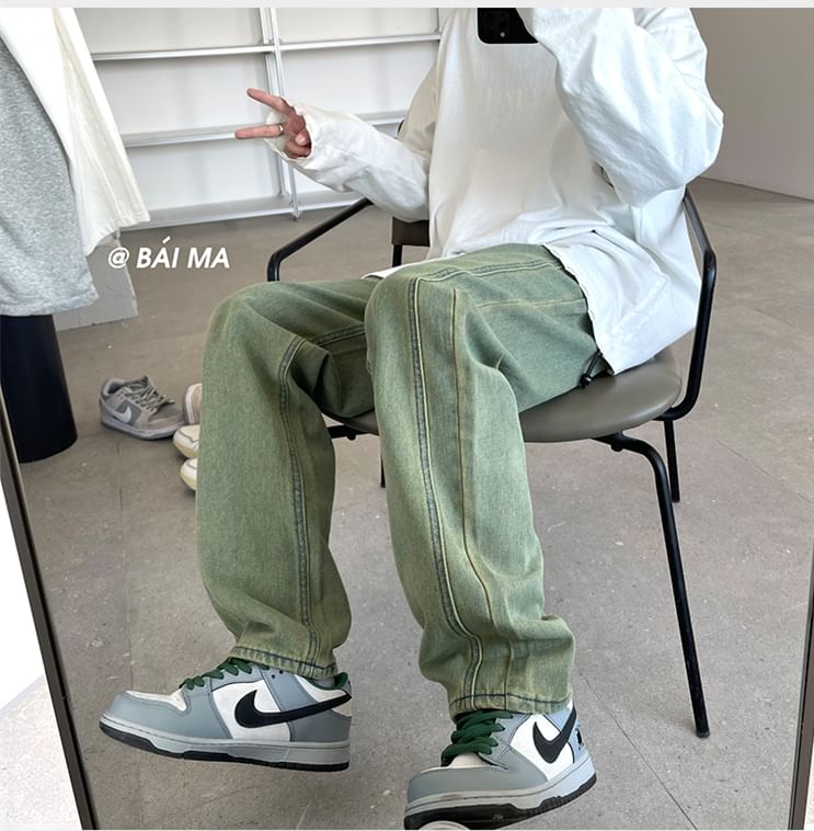 Deepwood - 直筒牛仔褲