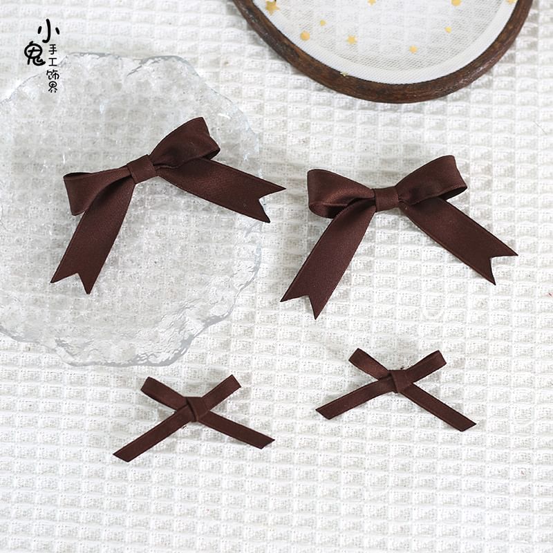 Elfis - 四件套裝: 蝴蝶結髮夾
