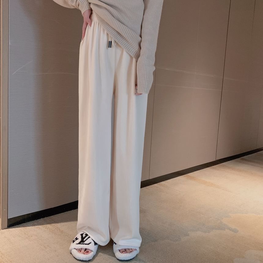 Moon City - 高腰寬腿褲 / 運動褲