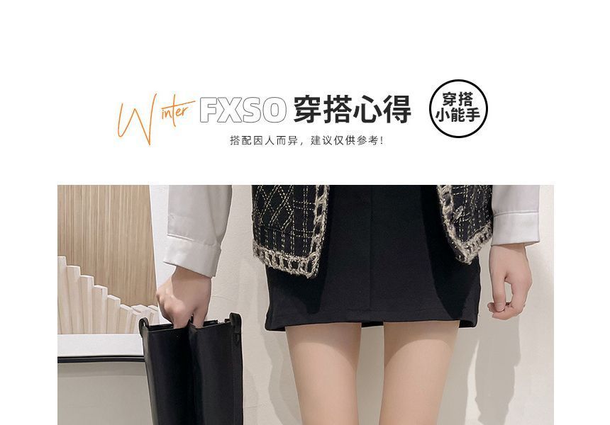 Vindler - 仿皮厚底高身切爾西靴子