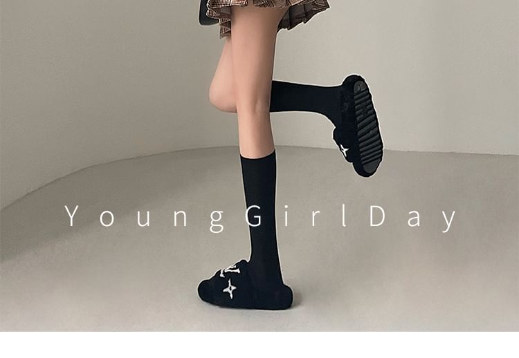 RainGirl - 高腰格子百褶迷你A字裙