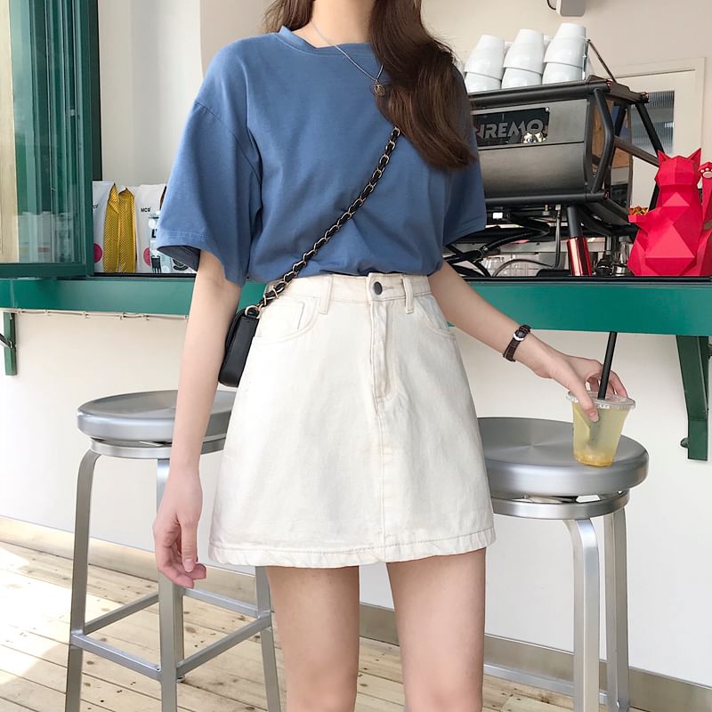 Shopherd - 迷你牛仔裙