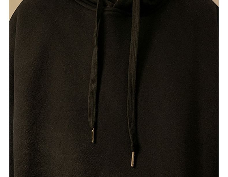 POSI - 純色寬鬆連帽衫