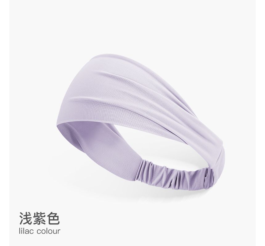 Honeyfluff - 純色運動髮箍