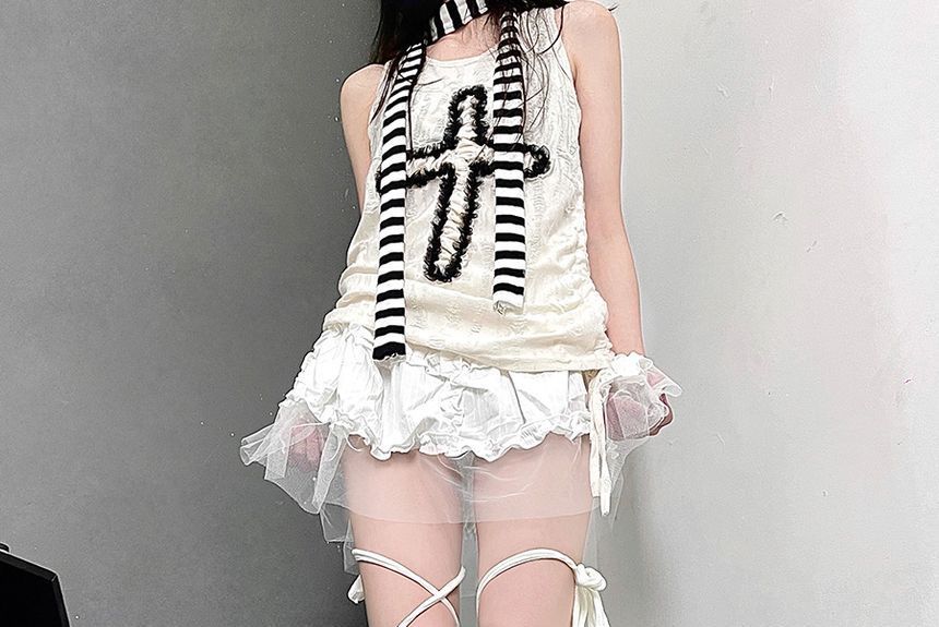 Gentiana - 魚網絲襪 / 暖腿套 / 吊襪帶 / 套裝