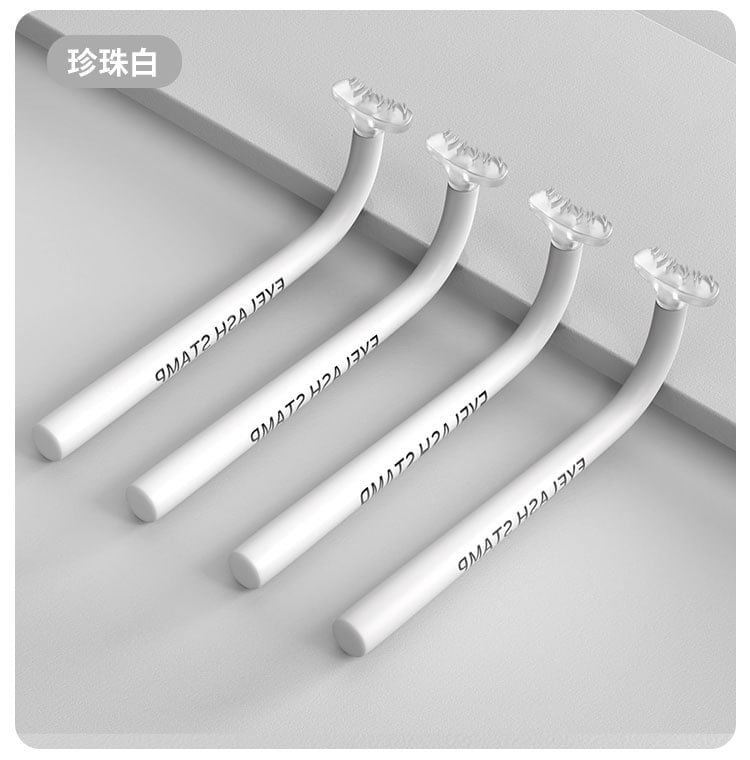 Worthbuy - 矽膠假眼睫毛化妝印章 / 替換印頭 / 印泥 / 套裝