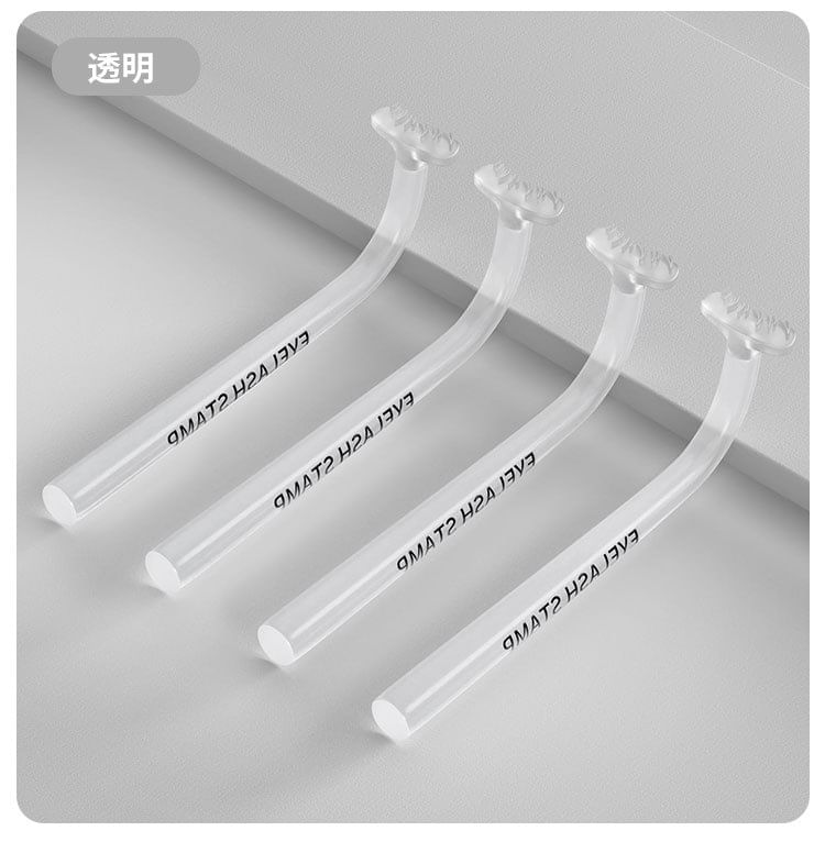Worthbuy - 矽膠假眼睫毛化妝印章 / 替換印頭 / 印泥 / 套裝