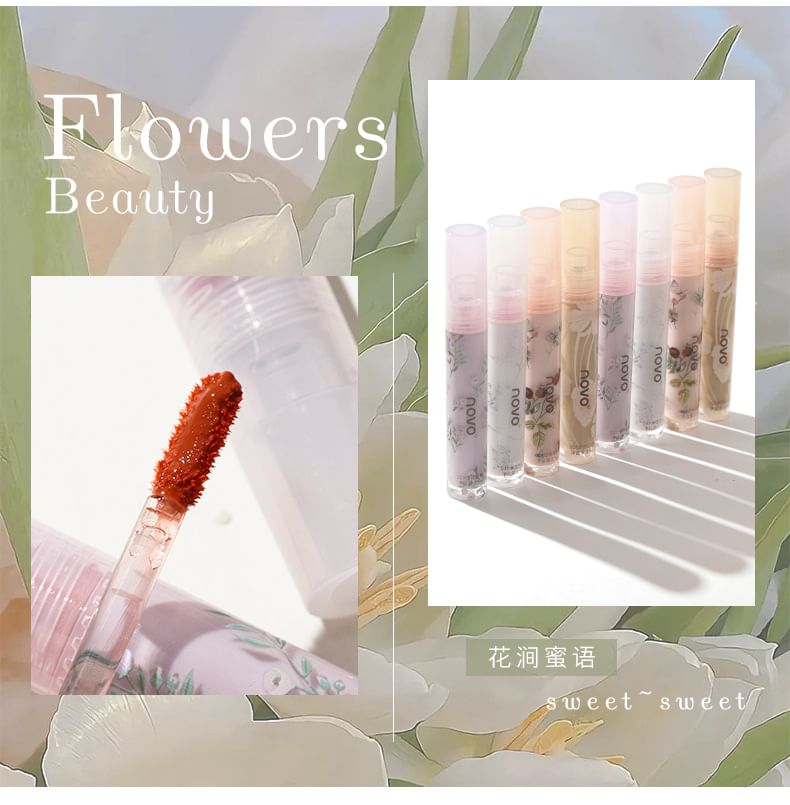NOVO - 花潤蜜語鏡面唇釉