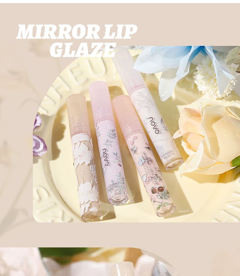 NOVO - 花潤蜜語鏡面唇釉