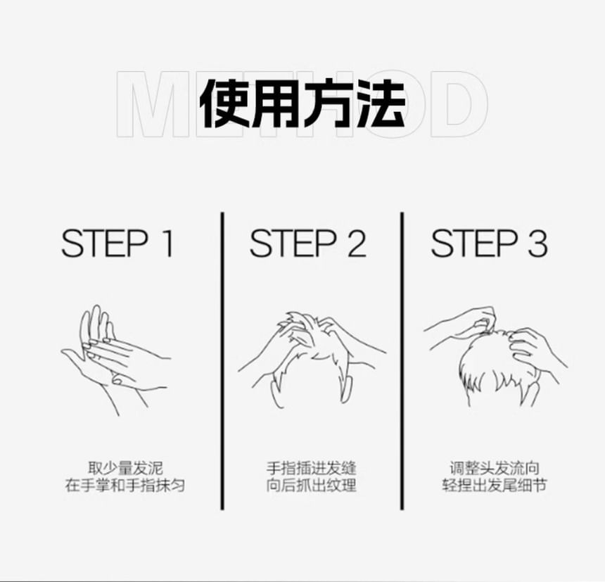 MANCODES - 立體紋理髮蠟
