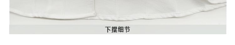 Wewewow - 短袖羅紋襯衫