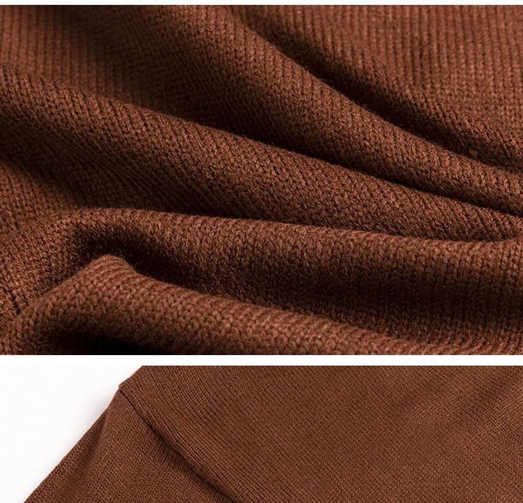匡億 - 寬鬆V領開衫