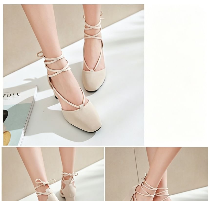 Megan - 粗跟多帶涼鞋
