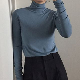 Rosesand-長袖高領T裇