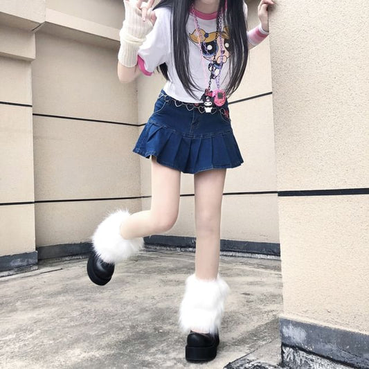 Gentiana-毛絨腿套